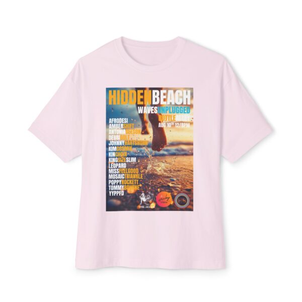 HiddenBeach Festival 2025 “WAVES UNPLUGGED” Final Day Tee - Image 5