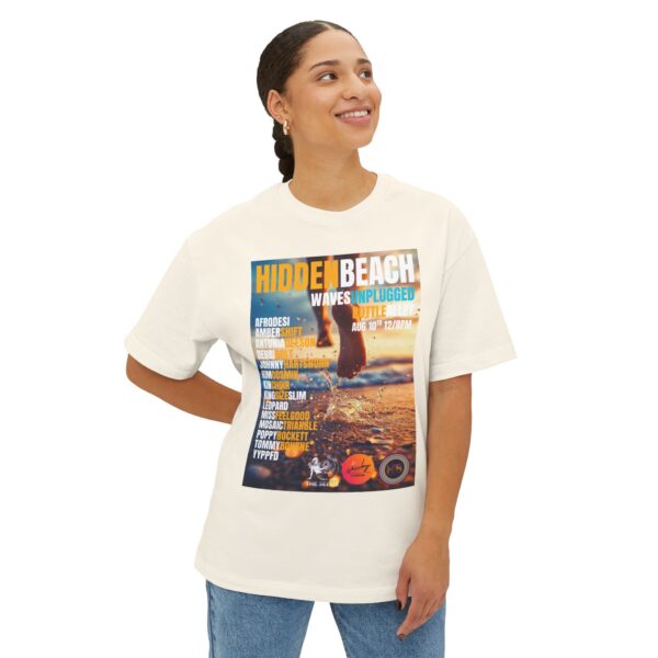 HiddenBeach Festival 2025 “WAVES UNPLUGGED” Final Day Tee - Image 15