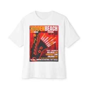 HiddenBeach Festival 2025 Main Stage Band Tee