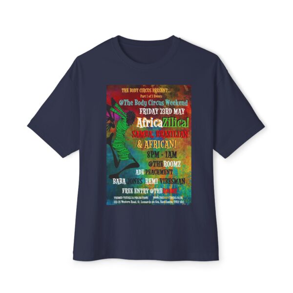 Body Circus Weekend: Afrikazilika Samba & African Music Tee - Image 13
