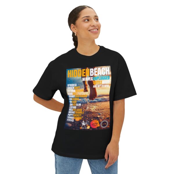 HiddenBeach Festival 2025 “WAVES UNPLUGGED” Final Day Tee - Image 11