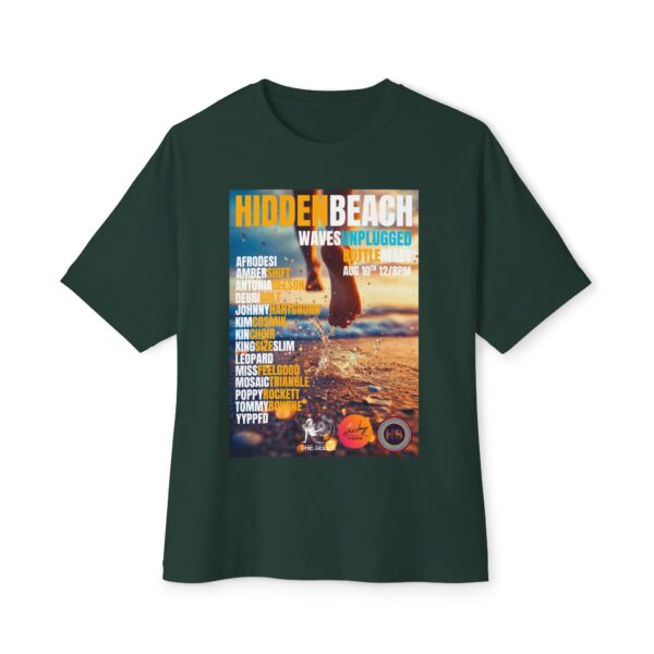 HiddenBeach Festival 2025 “WAVES UNPLUGGED” Final Day Tee - Image 25