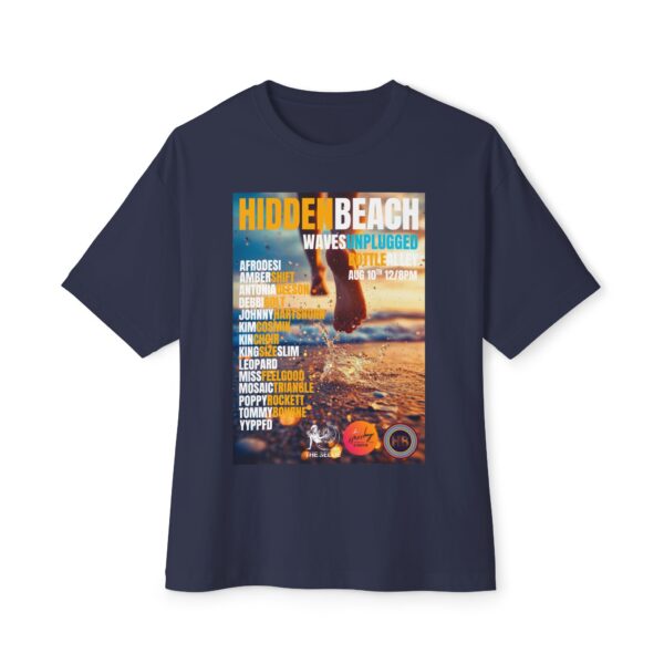 HiddenBeach Festival 2025 “WAVES UNPLUGGED” Final Day Tee - Image 33